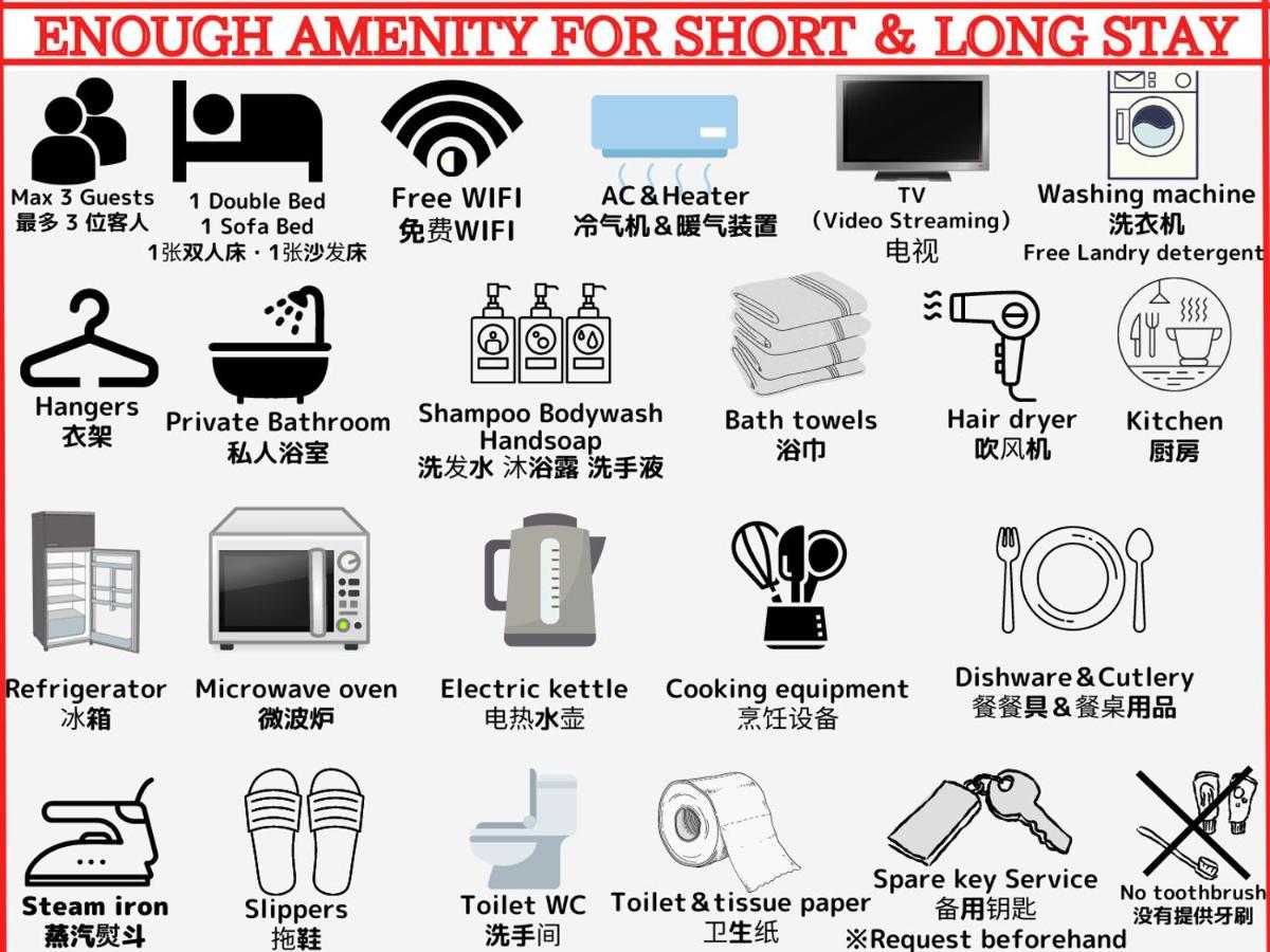 Best Located Shinjuku Central Full-Furnished Apartment 3Minwalk To Station1 Tokyo prefektur Exteriör bild